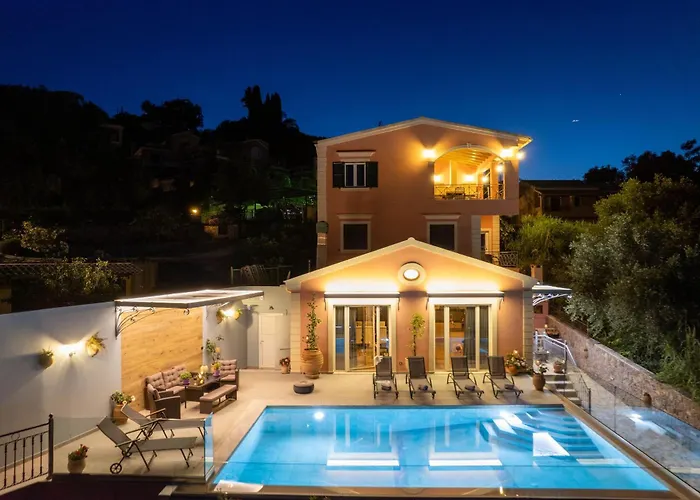 Villa Jewel Private Pool In Corfu Island
