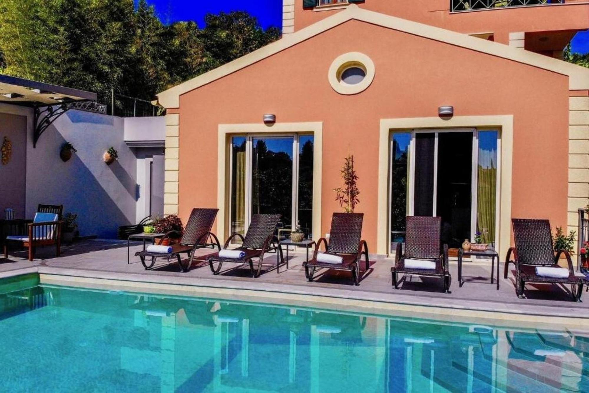 Jewel Private Pool In Corfu Island Villa *