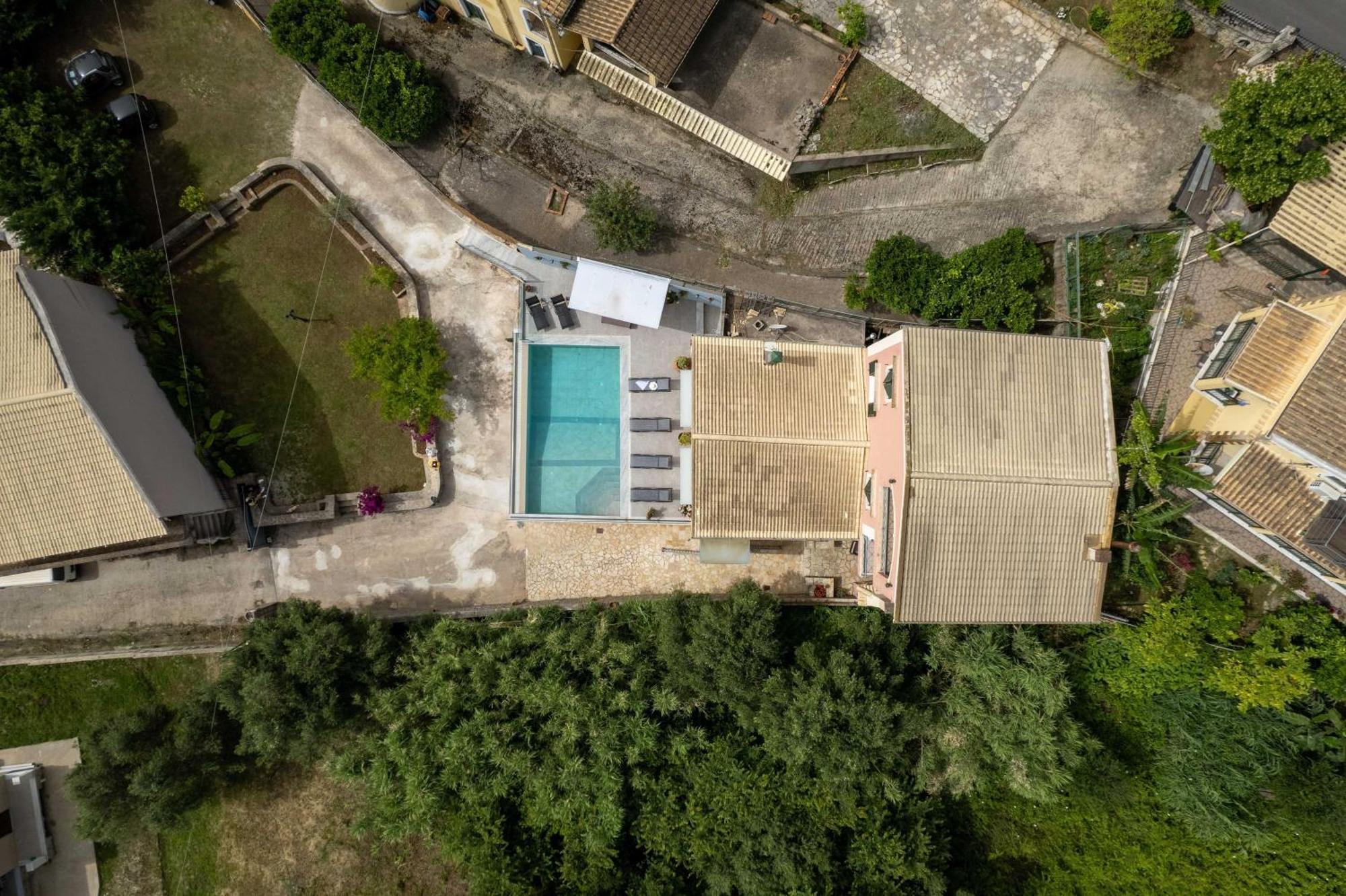 Villa Jewel Private Pool In Corfu Island Alykes Potamou