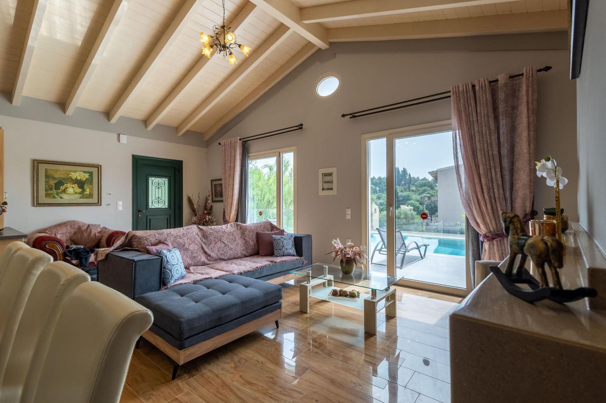 Villa Jewel Private Pool In Corfu Island Alykes Potamou