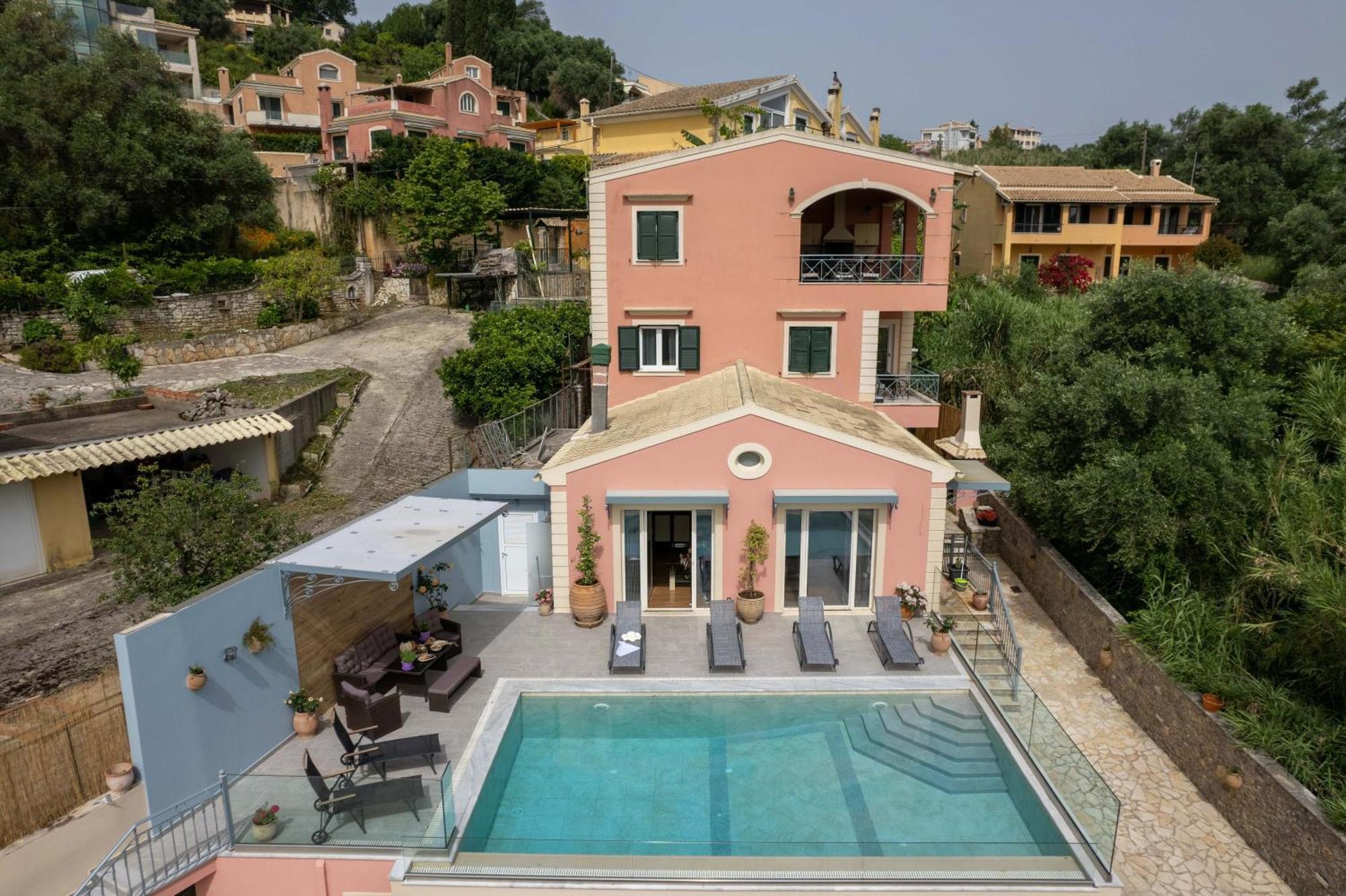 Villa Jewel Private Pool In Corfu Island
