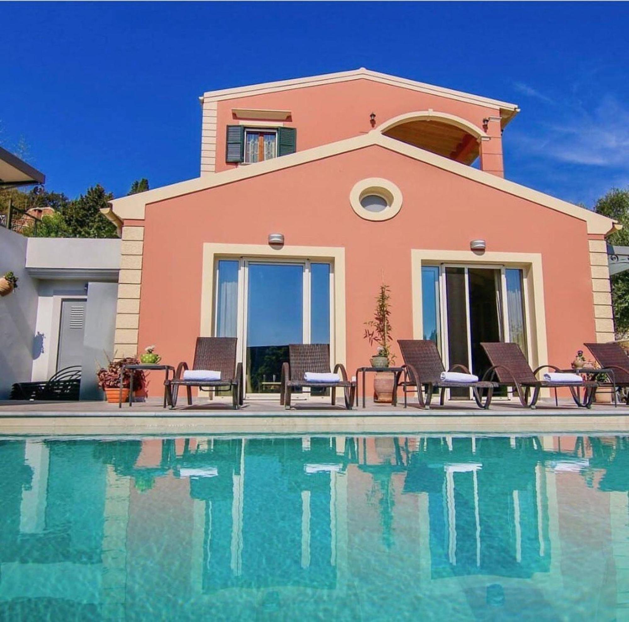 Jewel Private Pool In Corfu Island * Alykes Potamou